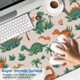 thumbnail image 2 of Long Mouse Pads for Desk,LightColor Cartoon Dinosaurs Jungle Desk Mats on Top Of Desks, Desk Mouse Pad Extra Large with 3mm Non-Slip Base and Stitched Edge for Gaming,Work,Home 47.3"x23.6", 2 of 5