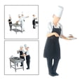 thumbnail image 2 of 1/64 restaurant Cook Scene Layout Toy for Chef Black, 2 of 8