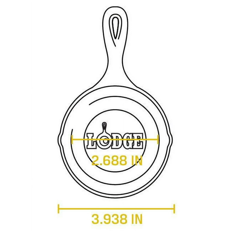 Cast Iron Cookware Lodge Mini Holiday Season Collection Skillet 3.5 S –  TheDepot.LakeviewOhio