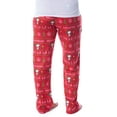 thumbnail image 2 of Peanuts Adult Christmas Holiday Snoopy and Woodstock Ho Ho Ho Ugly Sweater Sleep Pajama Pants Loungewear For Men Women, 2 of 6