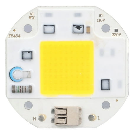 

2024 COB Lamp Bead High Power LED Chip High Brightness COB Light Emitter Drive Free for DIY Lighting 110V70W Warm White 2800K3500K
