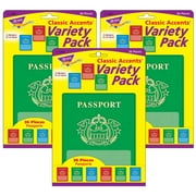 Trend Enterprises  Passports Classic Accents Variety Pack - Pack of 3