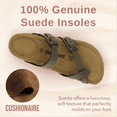 thumbnail image 3 of Cushionaire Women's Luna Cork Footbed Sandals with +Comfort, Wide Widths Available, 3 of 9