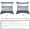 thumbnail image 5 of Light Blue Pillow Covers 18x18 Set of 2 Grey Gray White Modern Abstract Art Striped Throw Pillows Farmhouse Outdoor Decorative Pillowcase Cotton Square Cushion Cover for Home Couch Bed, 5 of 6