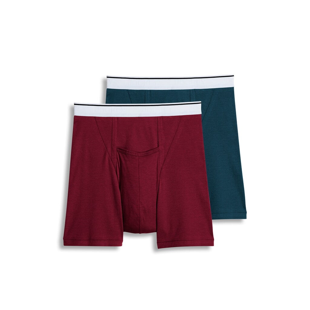 Various Red Mens Underwear Mens Bag Soft Cotton Underwear 2 Pack