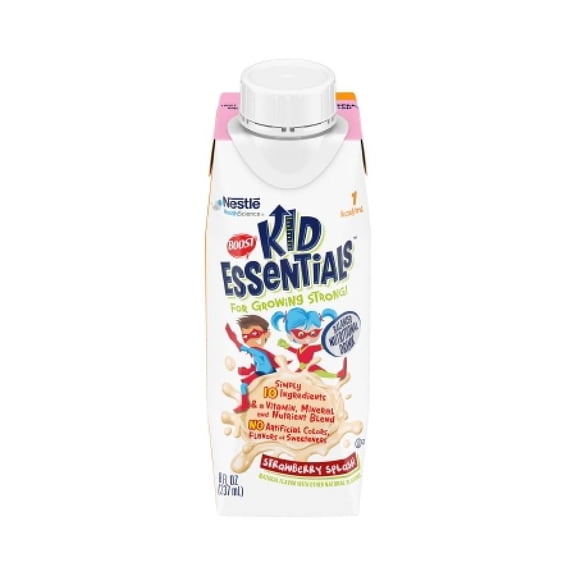 Boost Kid Essentials, Strawberry Splash, 8 ounce Carton, 24 Count