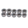 thumbnail image 3 of Inserts de Fraisage Ronds, 10 Pcs Inserts de Fraisage Lame CNC Cimentée Inserts en Carbure CNC Robustes et Résistants, 3 of 14