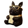 thumbnail image 2 of Facial Tissue Box Cover Resin Sculpture for Desktop Cabinet Entryway Black, 2 of 8