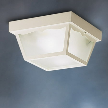 Kichler Outdoor Ceiling Light - Kichler Outdoor Plastic Fixtures 9322 Outdoor Ceiling - 10.5 in.