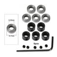 thumbnail image 2 of Almencla Router Bit Bearing Top Shank Bearings for Flush Inner 6.35 Outer 12.7mm Set G, 2 of 6