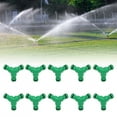 thumbnail image 4 of Conector de tubo de manguera Ticfox Acoplamiento de manguera de agua de 3 vías 10PCS, 4 of 14