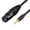 2m_Female, variant on lanema 3.5mm TRS Male to 3Pin Auditory Cable For Studio Recording Live Performances Durables PVC Shielded Conductor