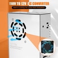 thumbnail image 4 of Convertidor AC a DC IMAYCC 600W 50A 110V/220V a 12V Fuente de alimentación, 4 of 7