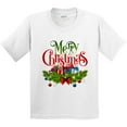 thumbnail image 3 of Inktastic Merry Christmas Youth T-Shirt, 3 of 5