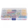 thumbnail image 5 of Tebru 500Pcs Assorted Safety Pins Colorful Safety Pins Small Safety Pins For Pinning, Fastening, Securing Clothing, Crafting And Household Use, 5 of 8