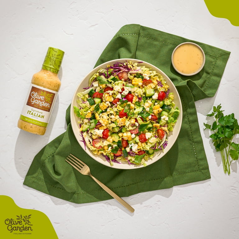 Olive Garden Signature Italian Salad Dressing, 16 fl oz Bottle - Walmart.com