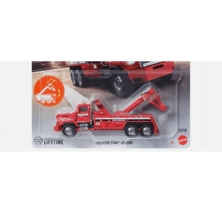 MATCHBOX WESTERN STAR HEAVY DUTY WRECKER WORKING RIGS 2025