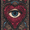 All-Seeing Eye Heart, variant on UXIEQU Young Woman Portrait Canvas Wall Art 15.75x11.81 Inches
