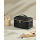 thumbnail image 2 of Bolsa de maquillaje Prite de gran capacidad impermeable con asa negra, 2 of 7