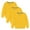 Yellow, variant on Jalioing 3 Pack Cotton Sweatshirts for Kids Crew Neck Long Sleeve Casual Pullover Shirts Boys Girls Solid Basic Tops