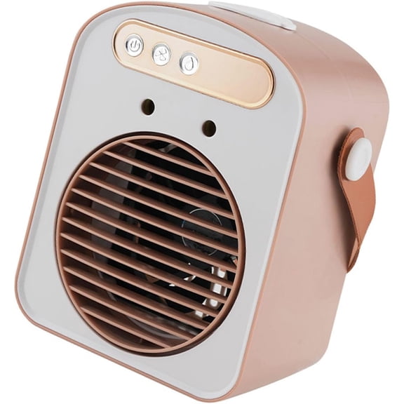 Portable Misting Fan with 500 Ml Tank, 7.4V Rechargeable Personal Air Cooler for Indoor Outdoor Use(M)