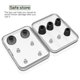 thumbnail image 5 of Almohadillas para Los Oídos Silicona Con Viscoelástica Y Aislamiento Ruido Cómodas Auriculares() Color, 5 of 9