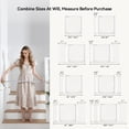 thumbnail image 3 of DOMIPET 29.5-51.6'' Extra Wide Pet Gate, 30''H Safety Doorway Gates Pressure Mounted,White, 3 of 11