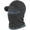 Gray, variant on Winter Knit Hat with Visor Face Cover & Neck Warmer, Fleece Lined Winter Hat, Ear Flap Beanie for Men Women Outdoor