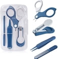 thumbnail image 1 of Baby Nail Kit, Baby Nail Care Set with Cute Case- Include Baby Nail Clipper, Scissor, Nail File & Tweezer, Suit for Baby Manicure Kit for Newborn, Infant, Toddler, 1 of 7