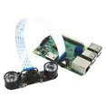 thumbnail image 2 of Cámara Ojo Pez Apta para Raspberry Pi 4 Duradera 5MP 1080p Nocturna, 2 of 9