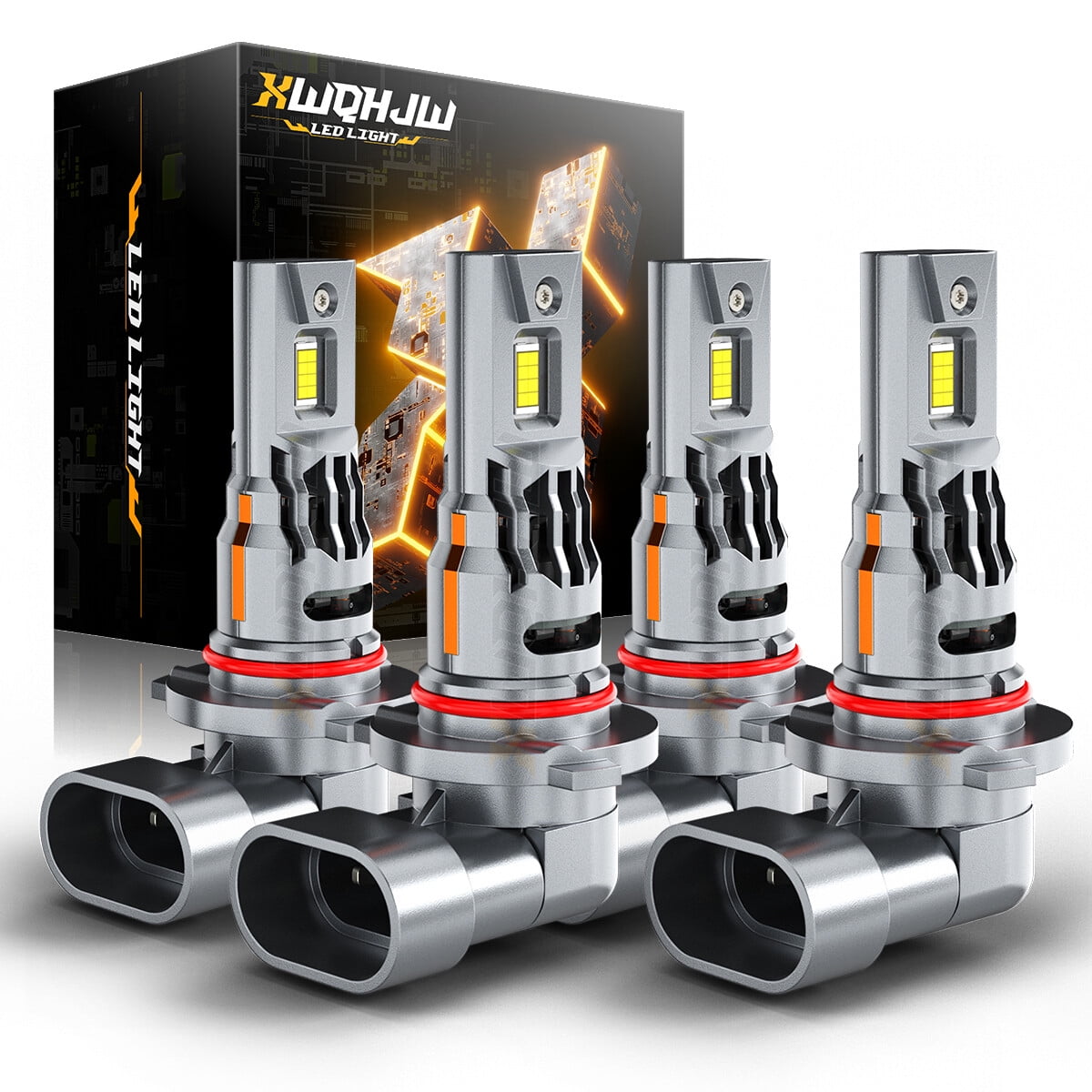 Kit Phares LED Pour Honda Accord 2006-2012 - Combo 9005+9006+H11 - 6000K Blanc, 5 Ans Garantie