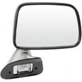 thumbnail image 3 of CCIYU Left Side View Mirror Manual Adjustment Manual Folding Chrome Fits for 1987 1988 For Toyota Pickup 1987 1988 1989 For Toyota 4Runner, 3 of 6