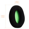 thumbnail image 2 of 2pcs Earphone Sponge Protective Sleeves Compatible for KHX-HSCP HyperX Cloud II 2, 2 of 8