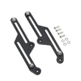 thumbnail image 1 of Par de soportes de parabrisas ajustables para motocicleta, reemplazo negro anodizado para Tenere 700 XT700Z 2019?2021, 1 of 8