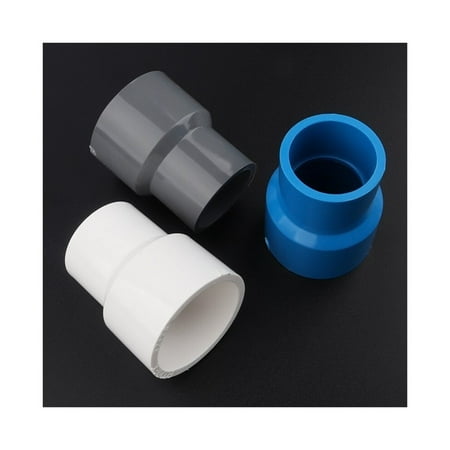 

2pcs/lot 40 50mm To 20~40mm PVC Reducing Straight Joints Agricultural Irrigation Garden Water Connectors Aquarium Tank DIY Tools -------- Leak Free Connections