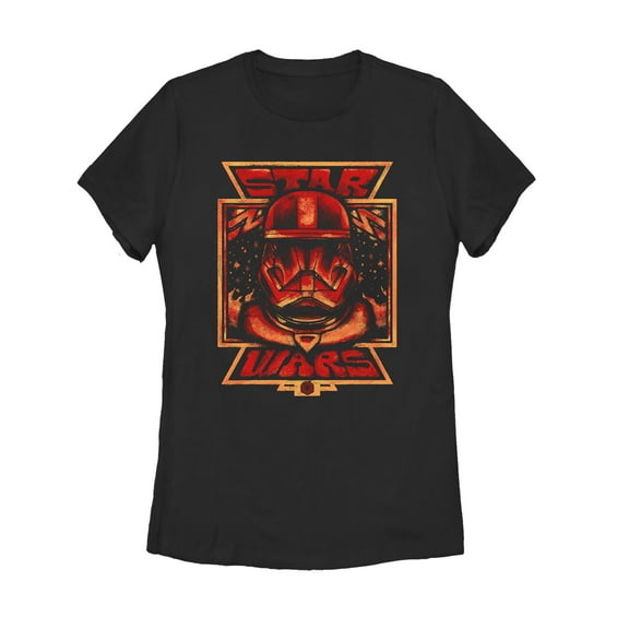 Women's Star Wars: The Rise of Skywalker Artistic Sith Trooper Graphic Tee Black X Large