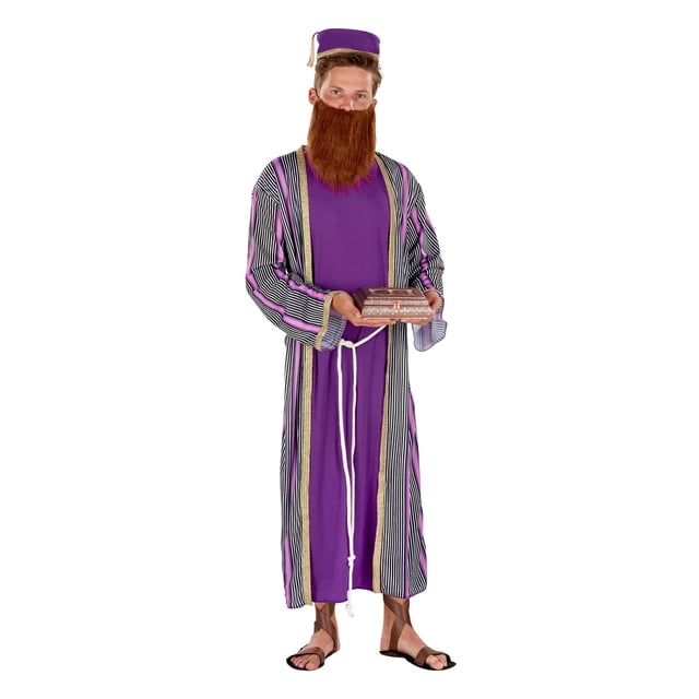 Disfraz Orion Disfraces 3 Wise Men, color morado, para adulto