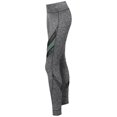 thumbnail image 3 of FashionOutfit Women's Sports Yoga Fitness Workout Front Mesh Insert Stretch Long Leggings, 3 of 4