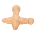 thumbnail image 1 of Herramienta De Masaje De Punto Gatillo En Forma De Cruz, Estimulador Del Metabolismo, Drenaje Linfático, Relaja Los Músculos, Herramienta De Masaje De Madera, 1 of 7