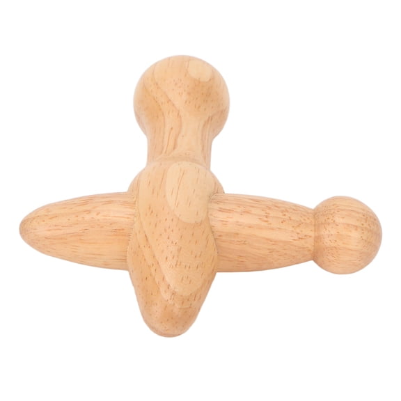Herramienta De Masaje De Punto Gatillo En Forma De Cruz, Estimulador Del Metabolismo, Drenaje Linfático, Relaja Los Músculos, Herramienta De Masaje De Madera