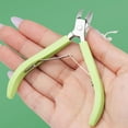 thumbnail image 4 of Ergonomic Cuticle Nipper With Rubber Handle Trimmer Professional Manicure Tool For Nails Care Full Jaw Cutter, 4 of 9