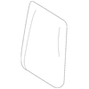 Genuine OE Mercedes-Benz Seat Back Cover - 238-920-51-01-8U73