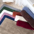 thumbnail image 2 of Juego de alfombras de baño Lavish Home, algodón, 2 piezas, color verde, 2 of 4