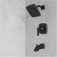thumbnail image 2 of Penn Single Handle Tub & Shower Faucet - Matte Black, 2 of 2