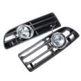 Front Fog Lights Assembly Fog Lamp Grille With Switch Harness Daytime