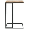 thumbnail image 4 of vidaXL Side Table Black 15.7"x11.8"x23.2" Engineered Wood, 4 of 7