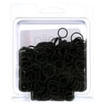 thumbnail image 5 of Amelia Beauty | 1/2in, Black, Elastic Rubber Band Pony Tail Holders | Made in USA, Ideal for Ponytails, Braids, Twists, Dreadlocks, Styling Accessories for Women, Men and Girls | 500 Pack, 5 of 5