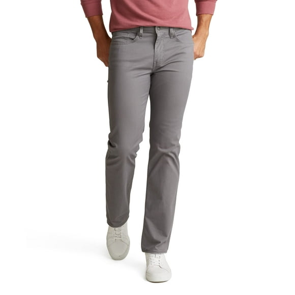 Dockers Pantalon Technique Toutes Saisons Coupe Droite pour Homme, Gris Birmanie, 32 29