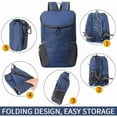 thumbnail image 3 of SPEKSEE Portable Foldable Backpack Folding Mountaineering Bag, Ultralight Outdoor Cycling Rucksack, Travel Hiking Knapsack, 3 of 9