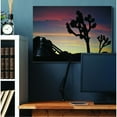 thumbnail image 2 of Stupell Home Décor Desert Tree Sunset Silhouette Photograph Canvas Wall Art by Joseph Elliott, 2 of 6